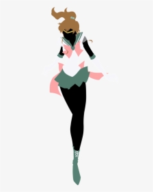 Sailor Moon, Sailor Jupiter, How To Make, Beauty, Silhouettes,, HD Png Download, Free Download