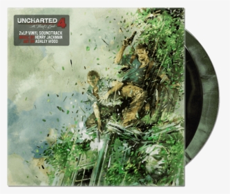 Uncharted 4 Vinyl Soundtrack 2xlp, HD Png Download, Free Download