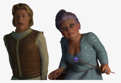 Shrek 2 Fairy Godmother And Prince Charming , Png Download, Transparent Png, Free Download