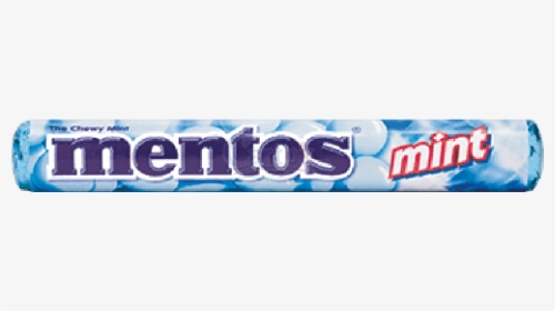 Mentos Roll Mint Candy 37g, HD Png Download, Free Download