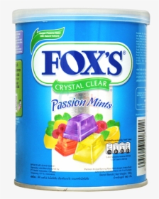 Fox"s Crystal Clear Passion Mint Candy 180g Tin, HD Png Download, Free Download