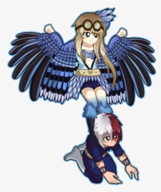 Tsubasa And Todoroki By Fat Cow On, HD Png Download, Free Download