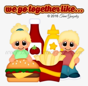 Burger And Fries Png, Transparent Png, Free Download