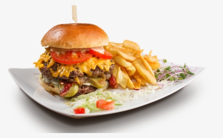 Burger And Fries Png, Transparent Png, Free Download