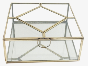 Brass & Glass Box, Large, HD Png Download, Free Download