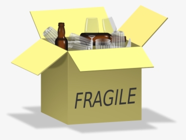 Fragile, Glass, Box, Då«å¾tantys Daiktai, Stiklinä, HD Png Download, Free Download