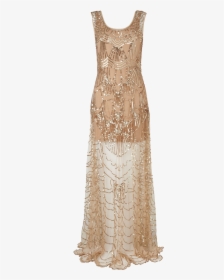 1920s Flapper Dress Fashion Gown, HD Png Download, Free Download