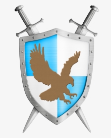 Crusader Shield And Sword , Png Download, Transparent Png, Free Download