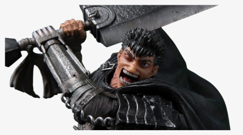 First4figures Berserk Guts The Black Swordman Statue, HD Png Download, Free Download