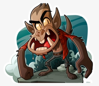 Final Werewolf Wolf Character Design Animal Cartoon, HD Png Download, Free Download