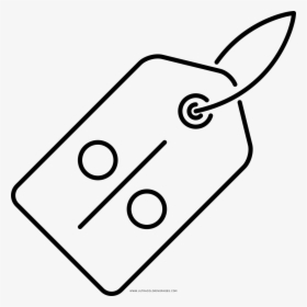 Sales Tag Coloring Page, HD Png Download, Free Download