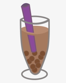 Bubble Tea In A Cafe, HD Png Download, Free Download