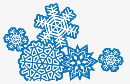Blue Snowflake Png, Transparent Png, Free Download