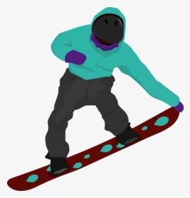 Snowboard Clipart Olympic Snowboarding, HD Png Download, Free Download