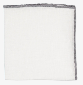 Aerial View White Linen Pocket Square With Border, HD Png Download, Free Download