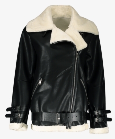 Fur Lined Leather Jacket Png Image, Transparent Png, Free Download