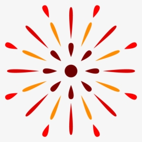 Red Fireworks Png, Transparent Png, Free Download