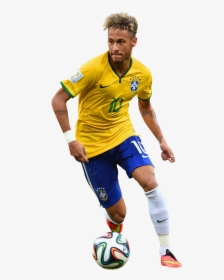 Brazil Real Neymar Render Cup Paris Madrid Clipart, HD Png Download, Free Download