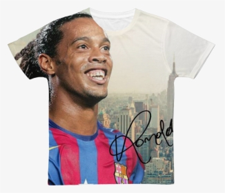 Ronaldinho ﻿classic Sublimation Adult T-shirt"  Class=, HD Png Download, Free Download