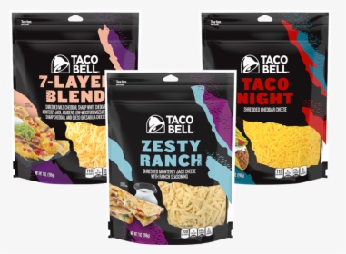 Taco Bell Shredded Cheese , Png Download, Transparent Png, Free Download