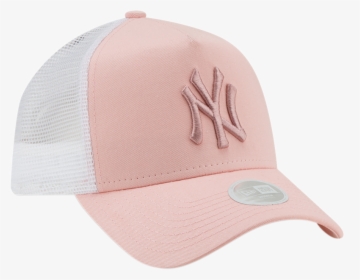 Ny Yankees Womens New Era League Essential Pink Trucker, HD Png Download, Free Download