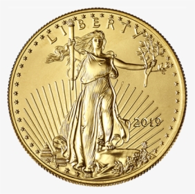 Picture Of 2019 1/2 Oz American Gold Eagle, HD Png Download, Free Download