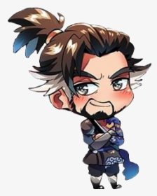 #hanzo #overwatch #chibi #overwatch, HD Png Download, Free Download