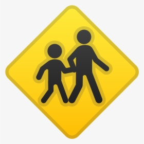 Children Crossing Icon, HD Png Download, Free Download