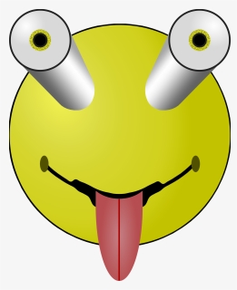 Bug Eyed Smiley Face, HD Png Download, Free Download