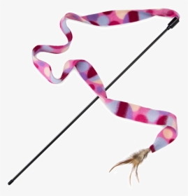Interactive Teaser Wand Cat Toy With Feather, HD Png Download, Free Download