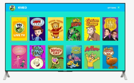 Pbs Kids App On Tv With Roku, HD Png Download, Free Download