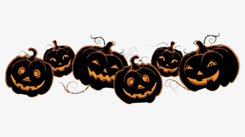 Halloween Pumpkins Png, Transparent Png, Free Download