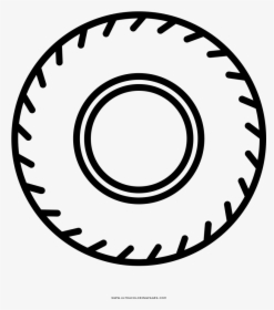 Car Tire Outline Coloring Pages, HD Png Download, Free Download