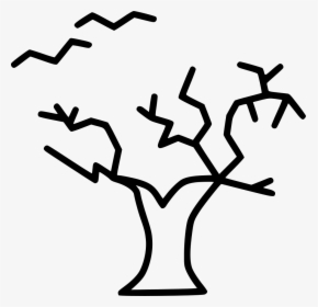 Spooky Tree Png, Transparent Png, Free Download