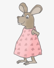 Girl Mouse Png, Transparent Png, Free Download