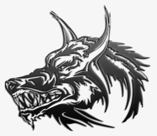 Wolf Head Logo Png, Transparent Png, Free Download
