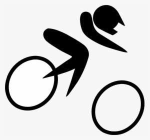 Olympic Sports Cycling Bmx Pictogram Svg Clip Arts, HD Png Download, Free Download