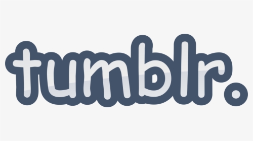 Tumblr Social Media Text Font Product, HD Png Download, Free Download