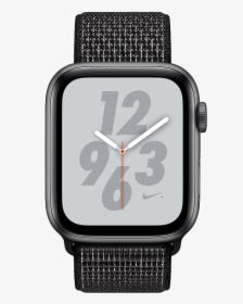 Apple watch Nike Series 4 Gps, 44mm Space Grey Aluminium, HD Png Download, Free Download