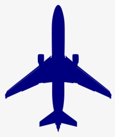 Airplane Clipart Blue, HD Png Download, Free Download