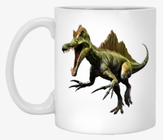 Spinosaurus Dinosaur, White Ceramic Mug, HD Png Download, Free Download