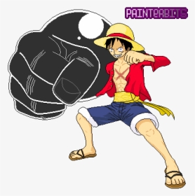 Monkey D Luffy 3d2y Pixelart Painterbits 68262, HD Png Download, Free Download