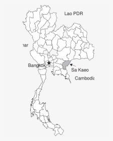 Thailand Map Png, Transparent Png, Free Download