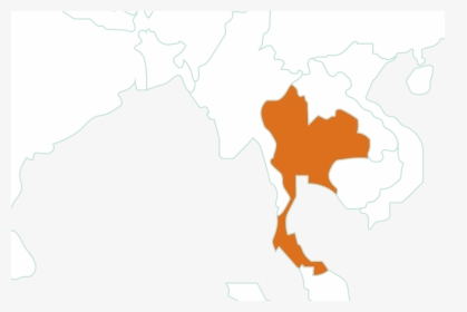 Thailand Map Png, Transparent Png, Free Download