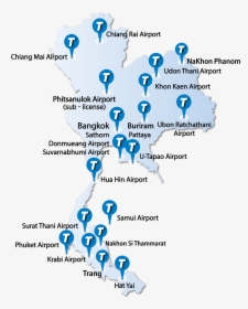 Thailand Map Png, Transparent Png, Free Download