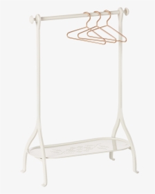 Maileg Clothes Rack With 3 Hangers In Off White, HD Png Download, Free Download