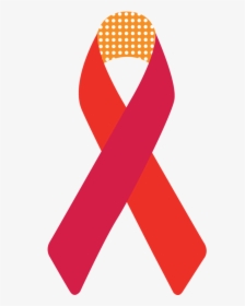 Aids Ribbon Png, Transparent Png, Free Download