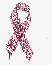 World Aids Day Ribbon , Png Download, Transparent Png, Free Download