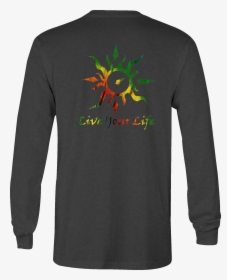Motorcycle Long Sleeve Tshirt Live Your Life Tribal, HD Png Download, Free Download
