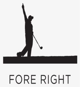 Golfer Silhouette Png, Transparent Png, Free Download